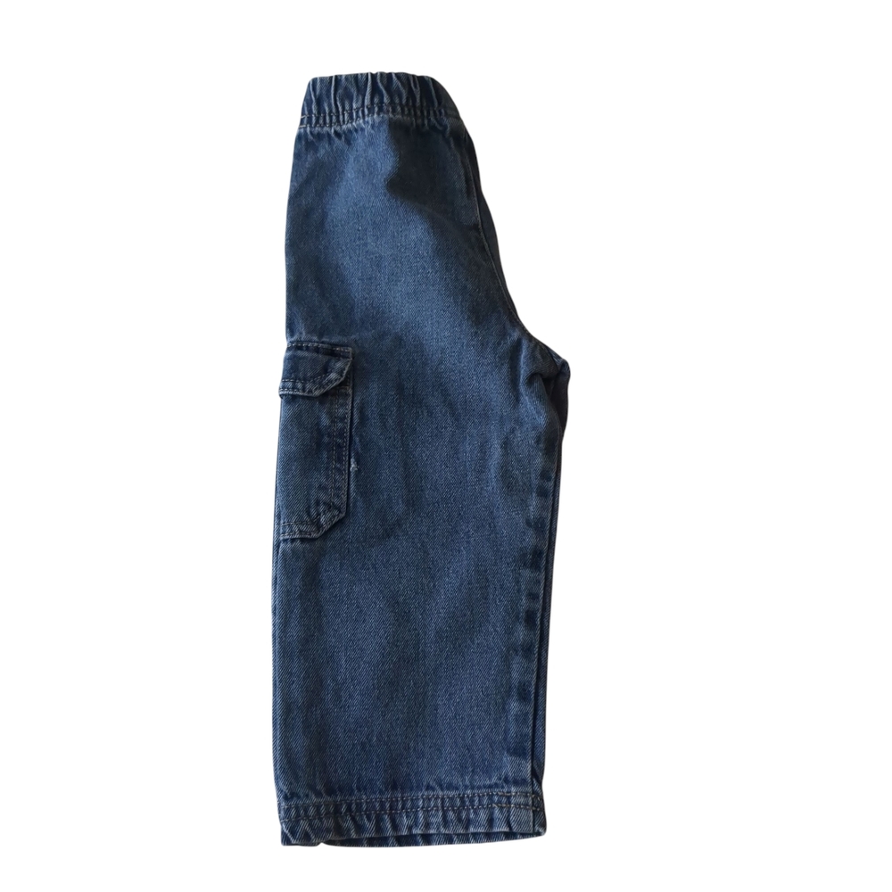 Okie Dokie Cargo Kids Blue Jeans